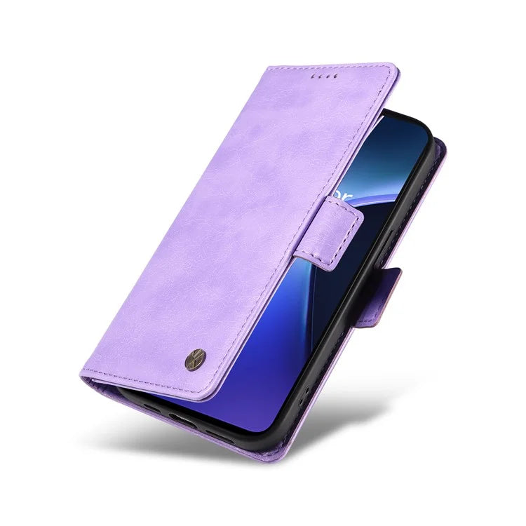 YIKATU YK-007 For OnePlus Nord CE4 Lite 5G / Oppo K12x 5G (China) Wallet Case Litchi Grain Leather Phone Protective Cover