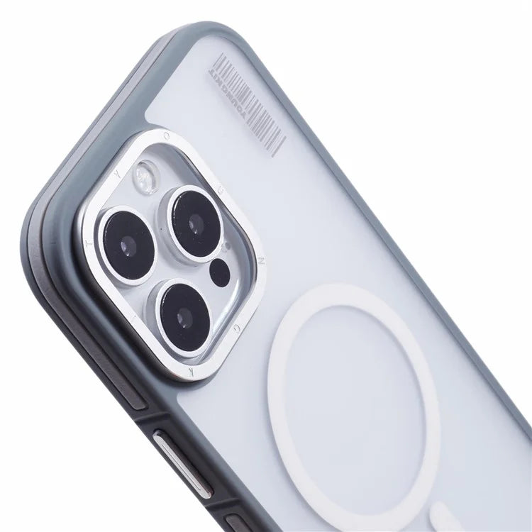 YOUNGKIT For iPhone 16 Pro Max Case Compatible with MagSafe PC + TPU Anti-Fingerprint Phone Cover