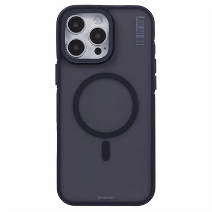 YOUNGKIT For iPhone 16 Pro Max Case Compatible with MagSafe PC + TPU Anti-Fingerprint Phone Cover