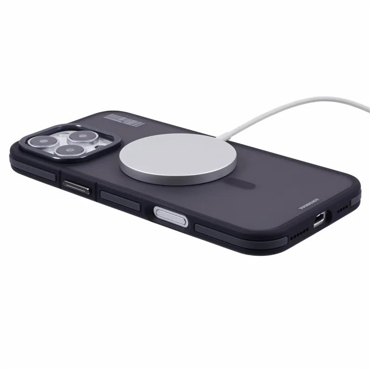 YOUNGKIT For iPhone 16 Pro Max Case Compatible with MagSafe PC + TPU Anti-Fingerprint Phone Cover