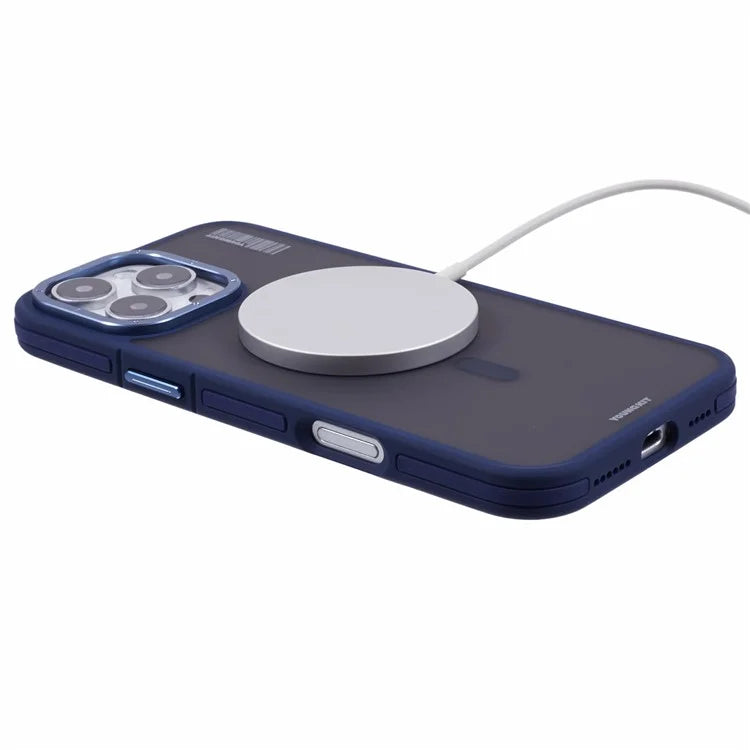 YOUNGKIT For iPhone 16 Pro Max Case Compatible with MagSafe PC + TPU Anti-Fingerprint Phone Cover
