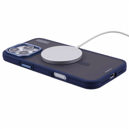 YOUNGKIT For iPhone 16 Pro Max Case Compatible with MagSafe PC + TPU Anti-Fingerprint Phone Cover