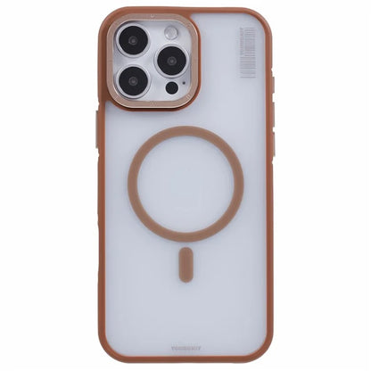 YOUNGKIT For iPhone 16 Pro Max Case Compatible with MagSafe PC + TPU Anti-Fingerprint Phone Cover