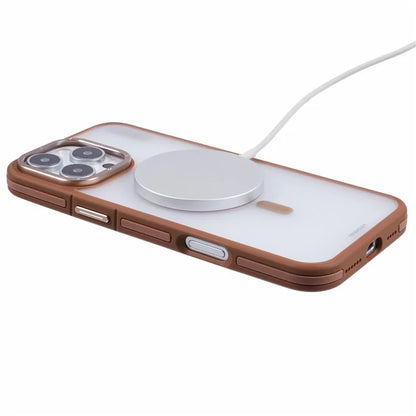 YOUNGKIT For iPhone 16 Pro Max Case Compatible with MagSafe PC + TPU Anti-Fingerprint Phone Cover