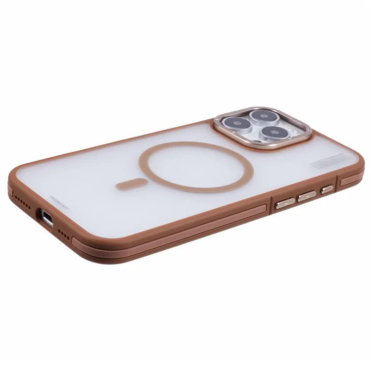YOUNGKIT For iPhone 16 Pro Max Case Compatible with MagSafe PC + TPU Anti-Fingerprint Phone Cover