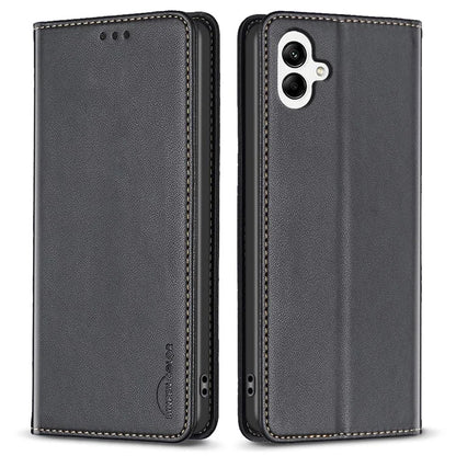 BINFEN COLOR BF18 For Samsung Galaxy A06 Leather Case Card Slots Phone Cover
