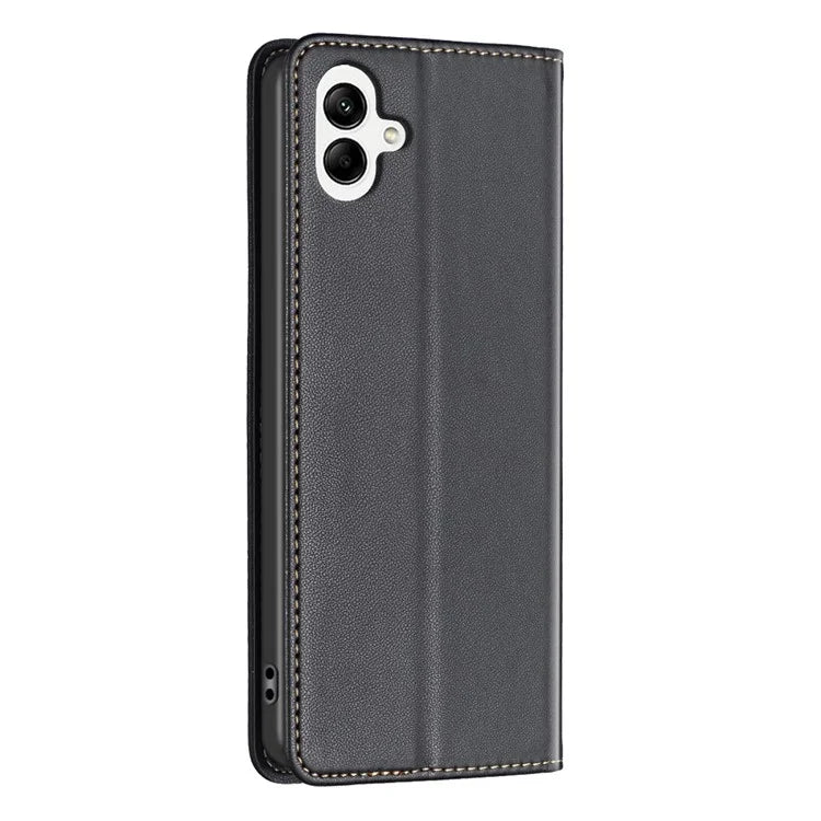 BINFEN COLOR BF18 For Samsung Galaxy A06 Leather Case Card Slots Phone Cover