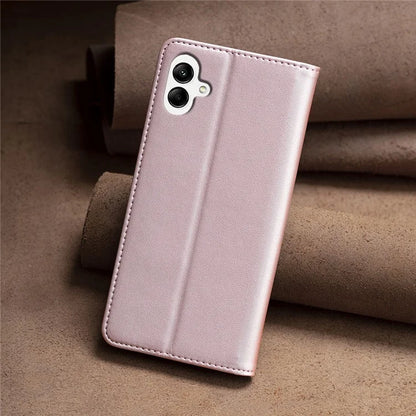 BINFEN COLOR BF18 For Samsung Galaxy A06 Leather Case Card Slots Phone Cover