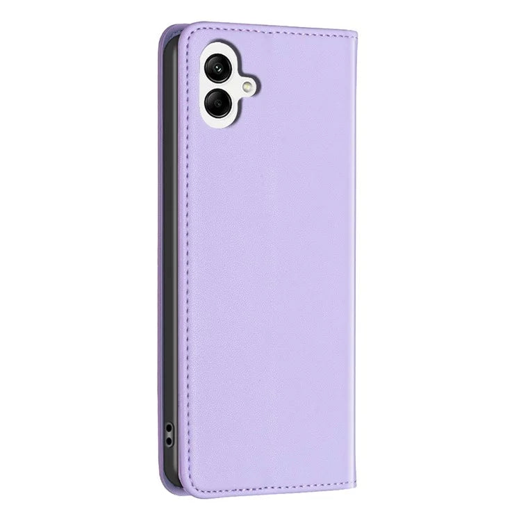 BINFEN COLOR BF18 For Samsung Galaxy A06 Leather Case Card Slots Phone Cover