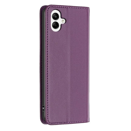 BINFEN COLOR BF18 For Samsung Galaxy A06 Leather Case Card Slots Phone Cover