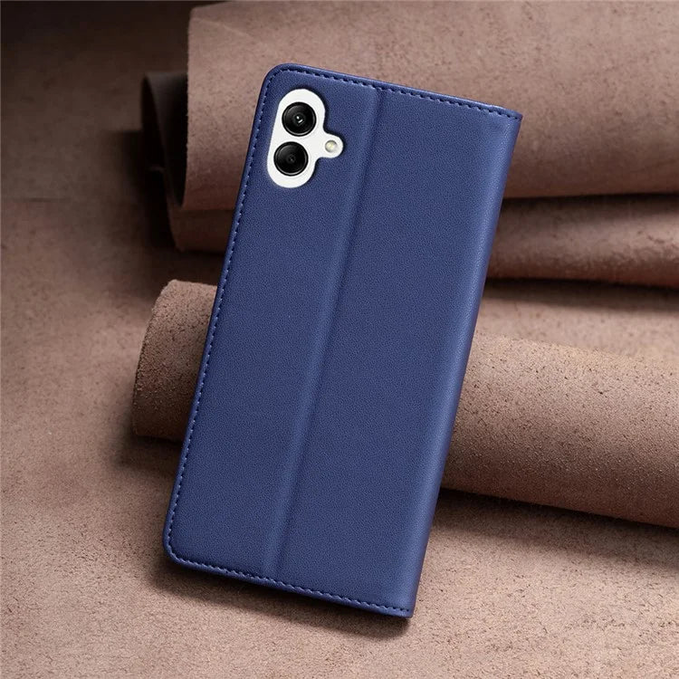 BINFEN COLOR BF18 For Samsung Galaxy A06 Leather Case Card Slots Phone Cover
