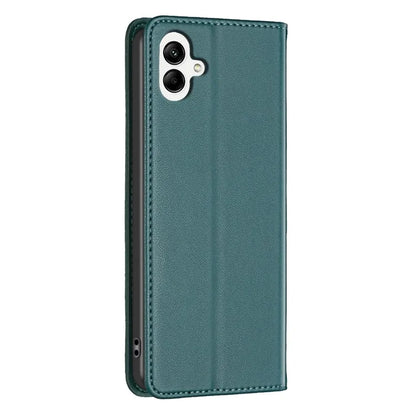 BINFEN COLOR BF18 For Samsung Galaxy A06 Leather Case Card Slots Phone Cover