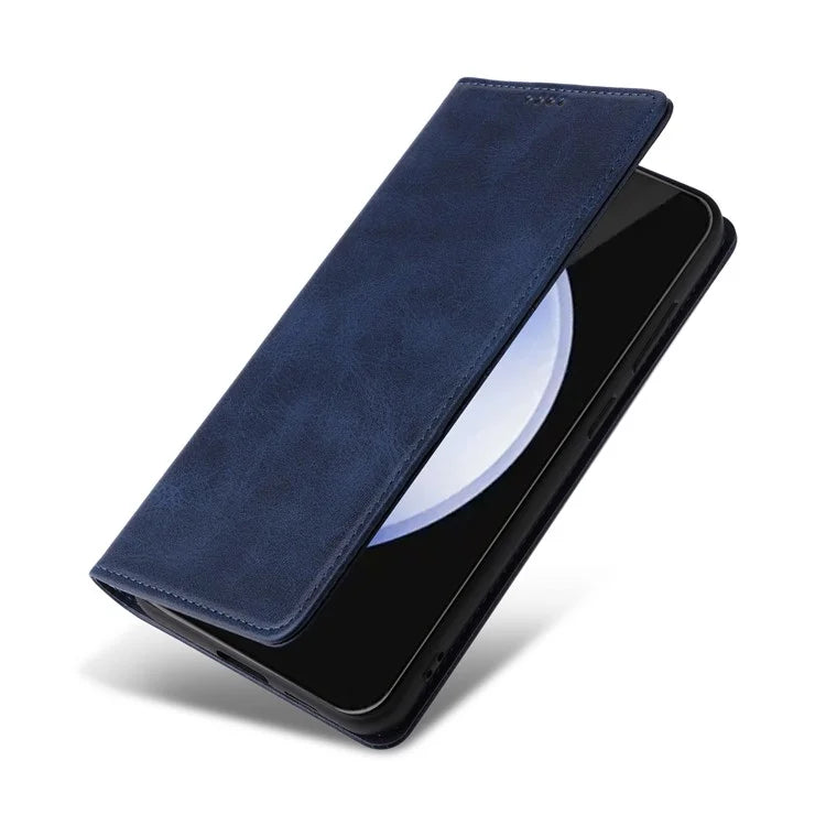For Samsung Galaxy S24 FE Case RFID Blocking Shockproof Leather Phone Cover