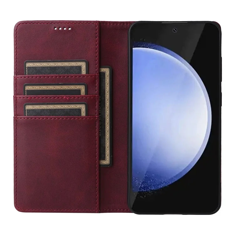 For Samsung Galaxy S24 FE Case RFID Blocking Shockproof Leather Phone Cover