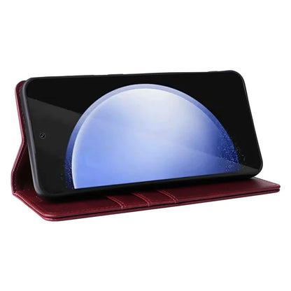 For Samsung Galaxy S24 FE Case RFID Blocking Shockproof Leather Phone Cover