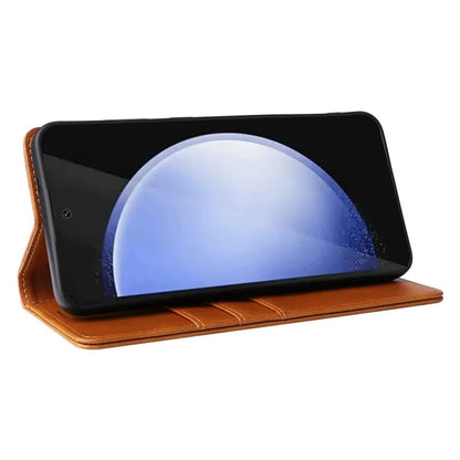 For Samsung Galaxy S24 FE Case RFID Blocking Shockproof Leather Phone Cover