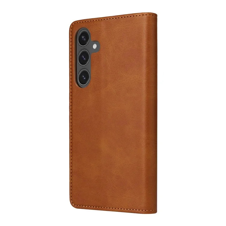 For Samsung Galaxy S24 FE Case RFID Blocking Shockproof Leather Phone Cover