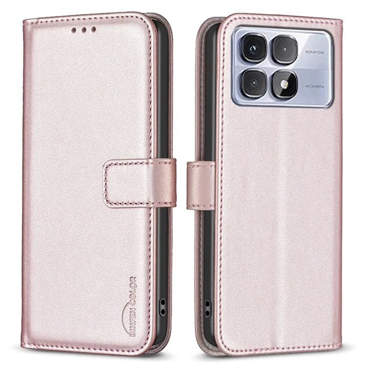 BINFEN COLOR BF17 For Xiaomi Redmi K70 Ultra Case Wallet Folio Flip Leather Cover