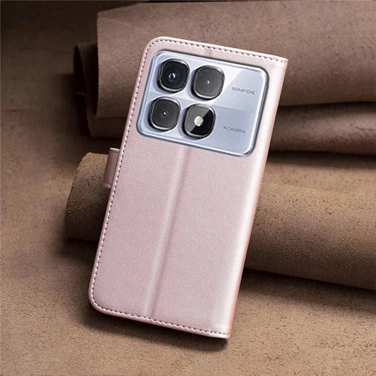 BINFEN COLOR BF17 For Xiaomi Redmi K70 Ultra Case Wallet Folio Flip Leather Cover