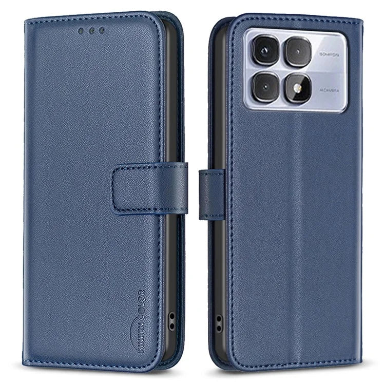 BINFEN COLOR BF17 For Xiaomi Redmi K70 Ultra Case Wallet Folio Flip Leather Cover