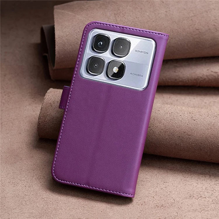BINFEN COLOR BF17 For Xiaomi Redmi K70 Ultra Case Wallet Folio Flip Leather Cover