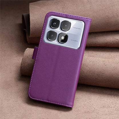 BINFEN COLOR BF17 For Xiaomi Redmi K70 Ultra Case Wallet Folio Flip Leather Cover