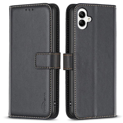 BINFEN COLOR BF17 For Samsung Galaxy A06 Leather Phone Case Wallet Cover