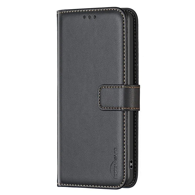 BINFEN COLOR BF17 For Samsung Galaxy A06 Leather Phone Case Wallet Cover