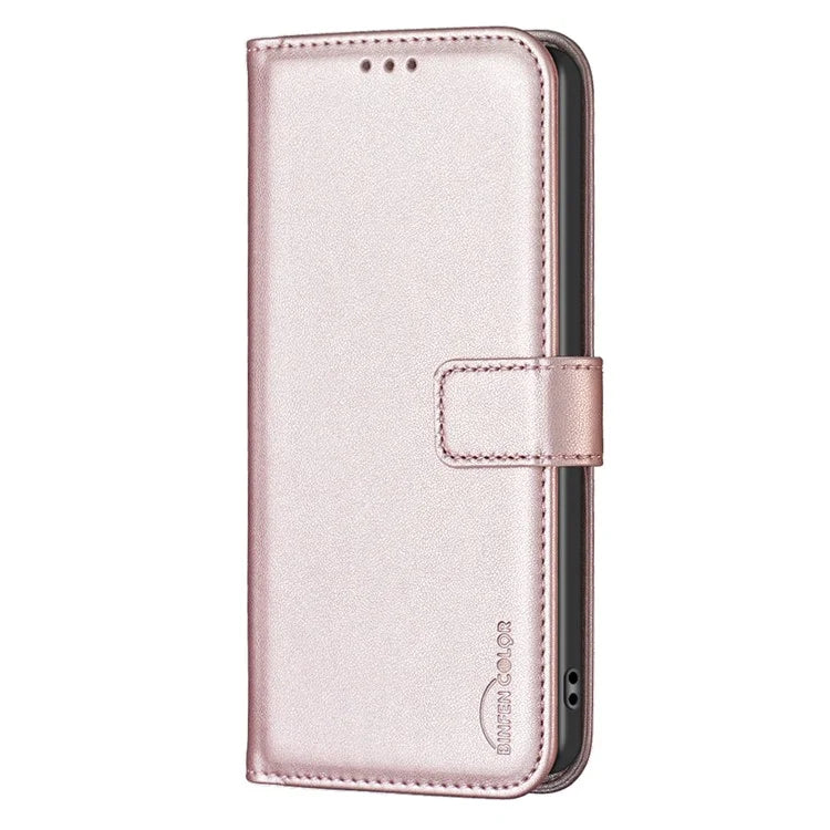 BINFEN COLOR BF17 For Samsung Galaxy A06 Leather Phone Case Wallet Cover