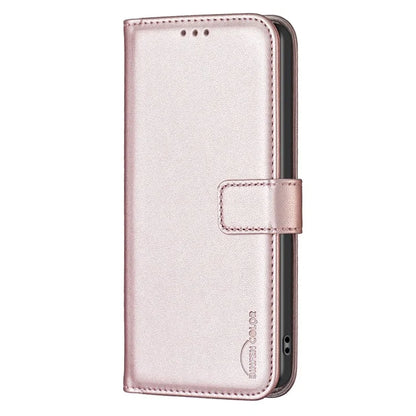 BINFEN COLOR BF17 For Samsung Galaxy A06 Leather Phone Case Wallet Cover