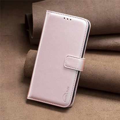 BINFEN COLOR BF17 For Samsung Galaxy A06 Leather Phone Case Wallet Cover