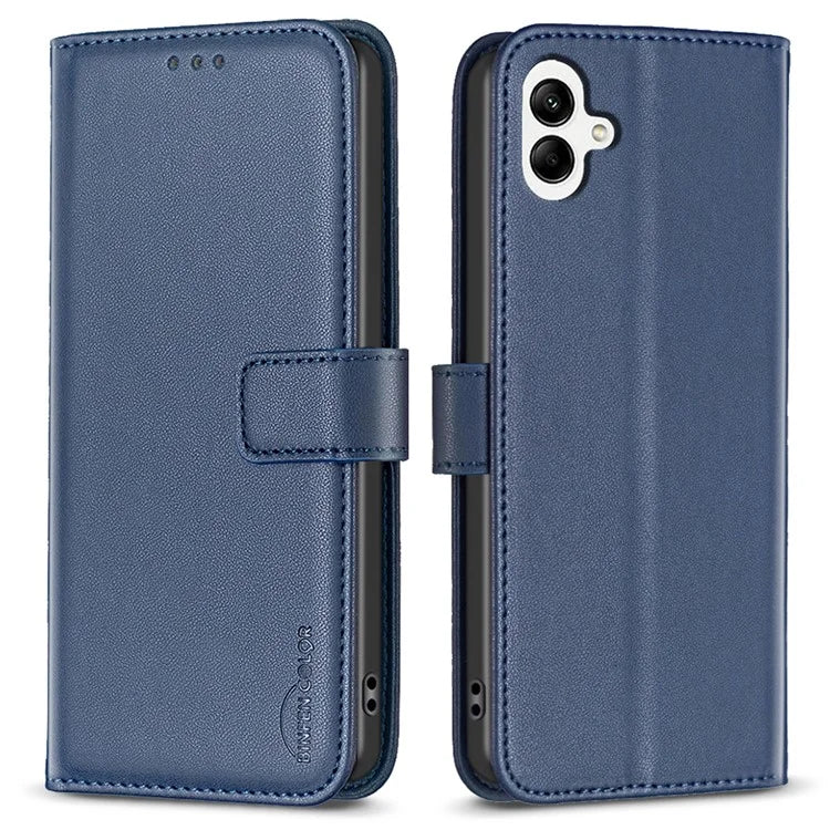 BINFEN COLOR BF17 For Samsung Galaxy A06 Leather Phone Case Wallet Cover