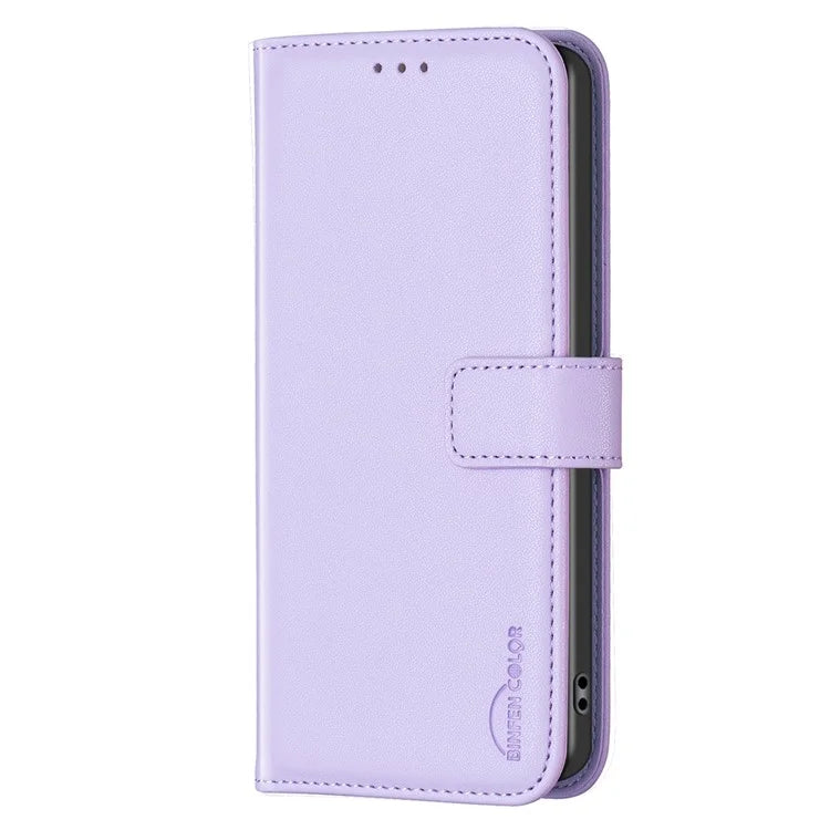 BINFEN COLOR BF17 For Samsung Galaxy A06 Leather Phone Case Wallet Cover