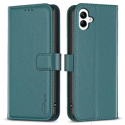 BINFEN COLOR BF17 For Samsung Galaxy A06 Leather Phone Case Wallet Cover