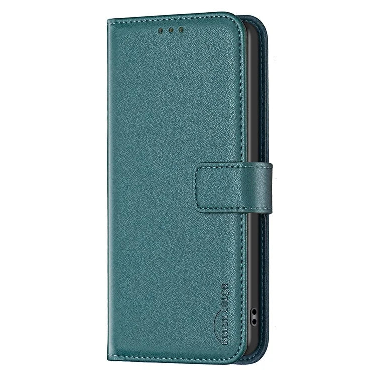 BINFEN COLOR BF17 For Samsung Galaxy A06 Leather Phone Case Wallet Cover