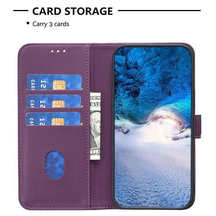 BINFEN COLOR BF17 For Samsung Galaxy A06 Leather Phone Case Wallet Cover