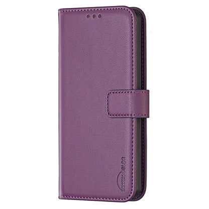 BINFEN COLOR BF17 For Samsung Galaxy A06 Leather Phone Case Wallet Cover