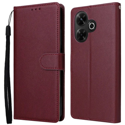 For Xiaomi Redmi 13 5G / 4G Case Wallet Stand View PU Leather Phone Cover