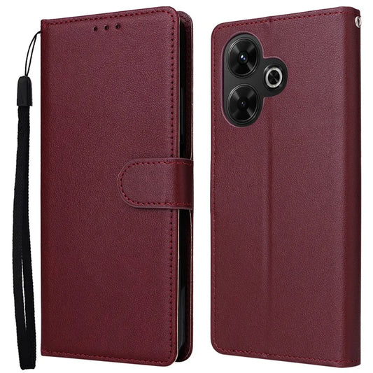 For Xiaomi Redmi 13 5G / 4G Case Wallet Stand View PU Leather Phone Cover