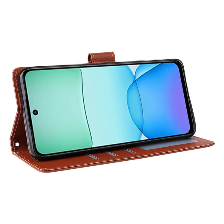For Xiaomi Redmi 13 5G / 4G Case Wallet Stand View PU Leather Phone Cover