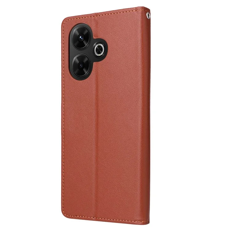 For Xiaomi Redmi 13 5G / 4G Case Wallet Stand View PU Leather Phone Cover