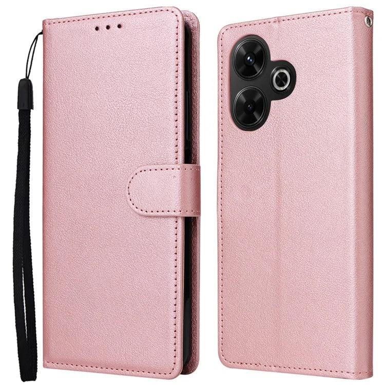 For Xiaomi Redmi 13 5G / 4G Case Wallet Stand View PU Leather Phone Cover