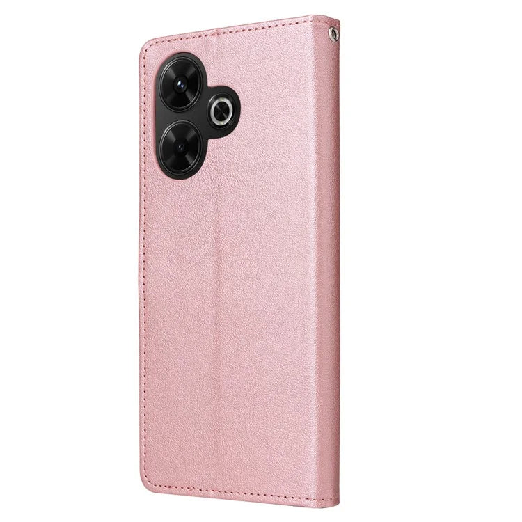 For Xiaomi Redmi 13 5G / 4G Case Wallet Stand View PU Leather Phone Cover