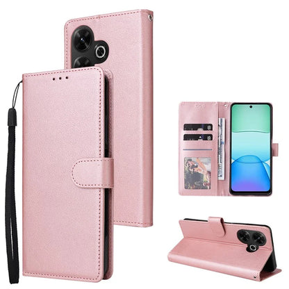 For Xiaomi Redmi 13 5G / 4G Case Wallet Stand View PU Leather Phone Cover