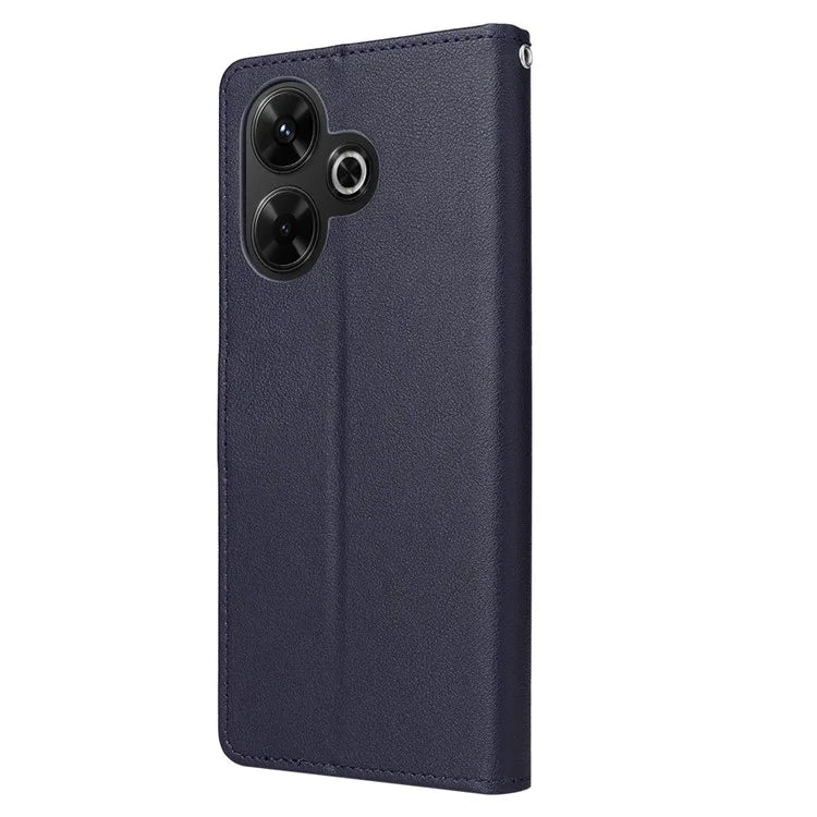 For Xiaomi Redmi 13 5G / 4G Case Wallet Stand View PU Leather Phone Cover