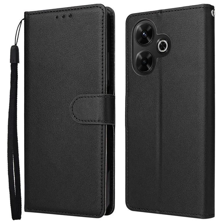For Xiaomi Redmi 13 5G / 4G Case Wallet Stand View PU Leather Phone Cover