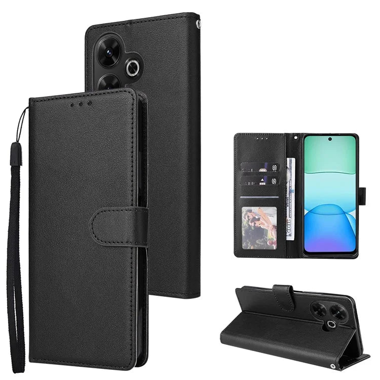For Xiaomi Redmi 13 5G / 4G Case Wallet Stand View PU Leather Phone Cover