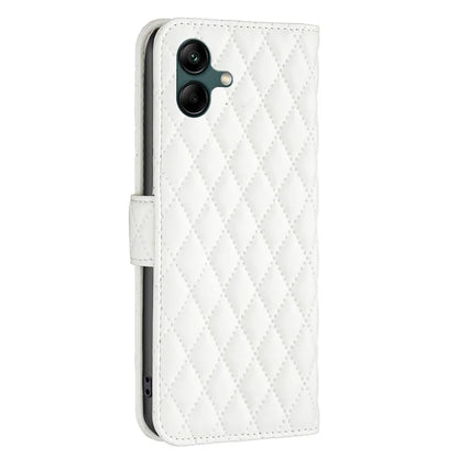 BINFEN COLOR BF Style-14 For Samsung Galaxy A06 Case PU Leather Rhombus Phone Cover
