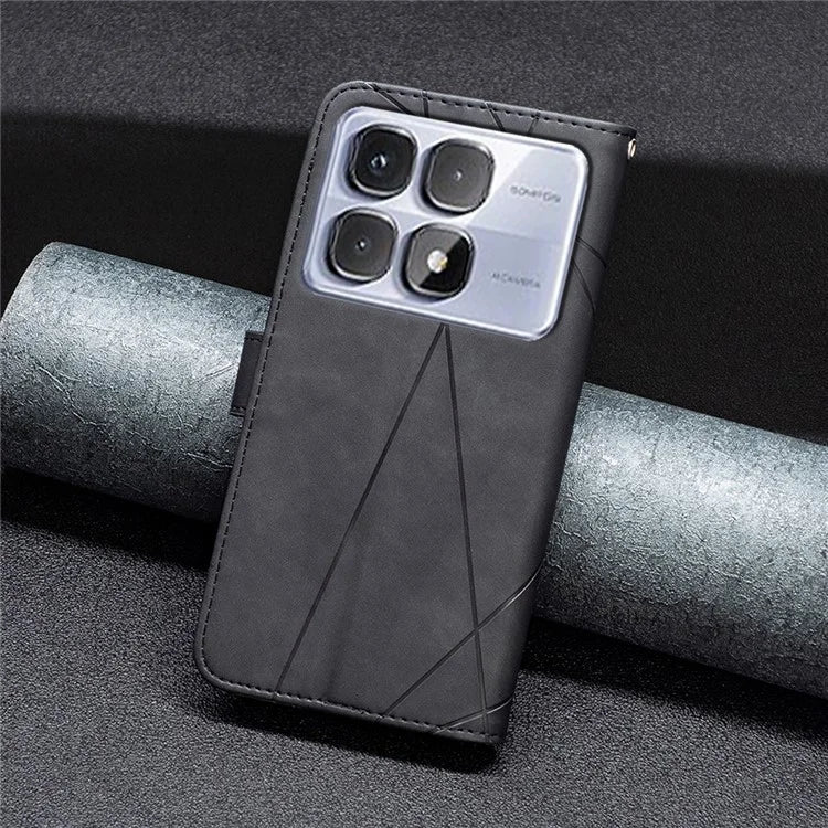 BINFEN COLOR BF05 For Xiaomi Redmi K70 Ultra Case Leather Phone Cover Wallet Stand