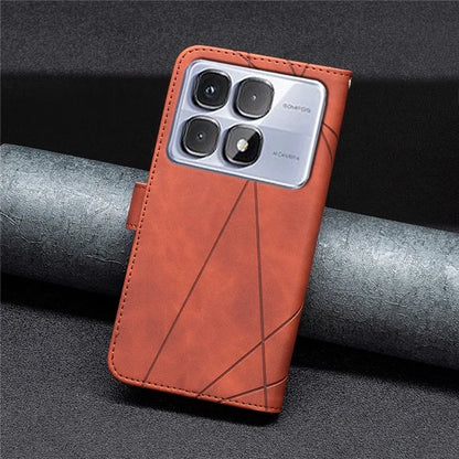 BINFEN COLOR BF05 For Xiaomi Redmi K70 Ultra Case Leather Phone Cover Wallet Stand